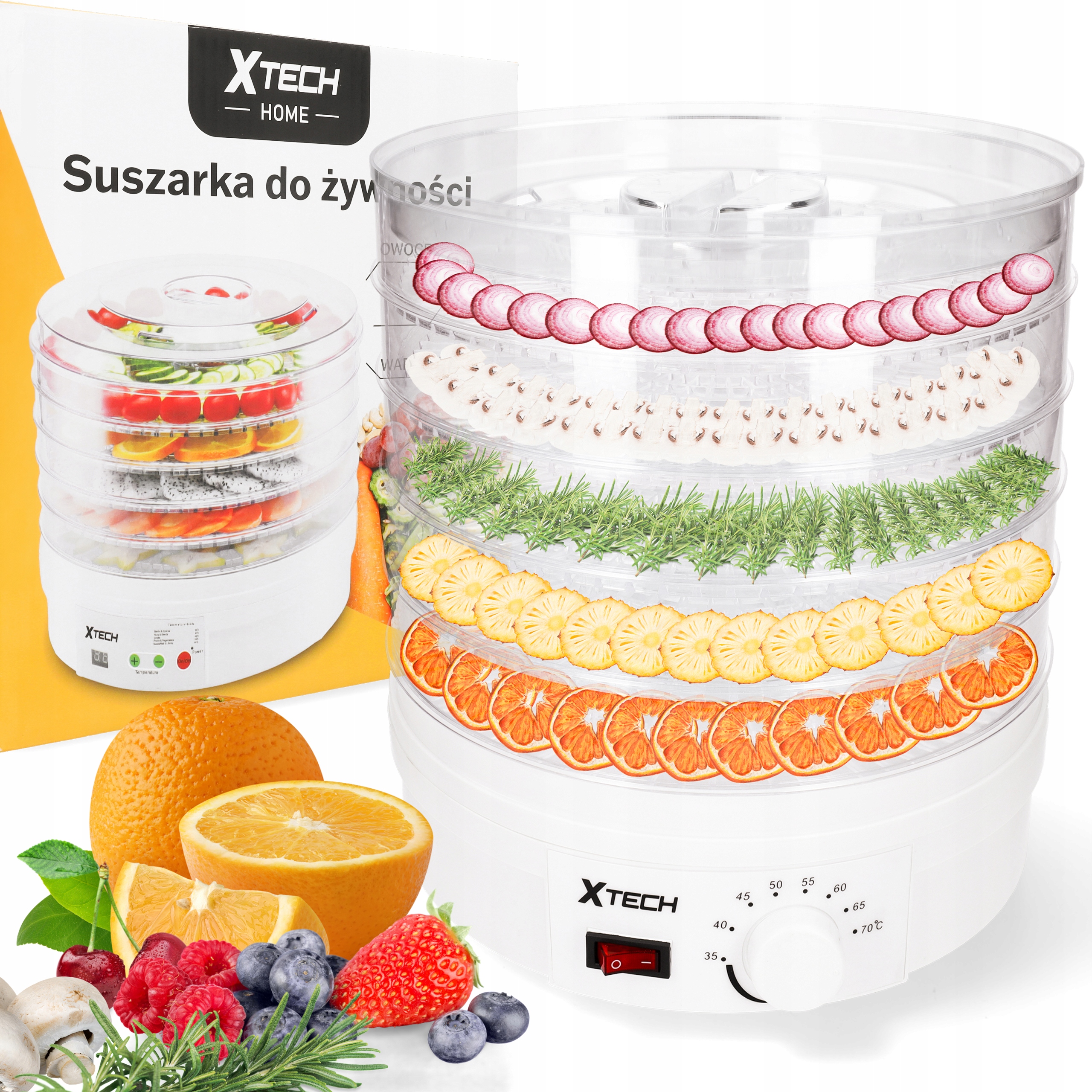 Sušička potravín Xtech SX-770 600 W
